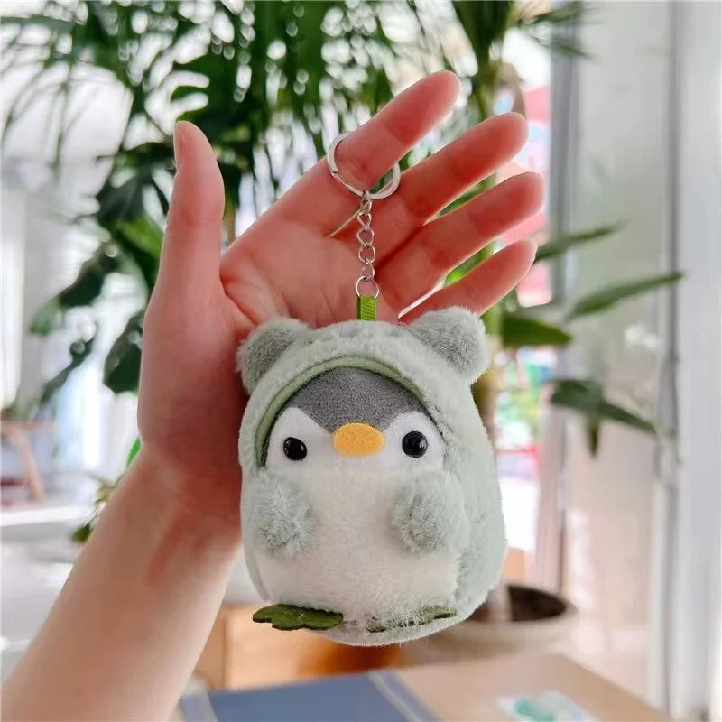 Kawaii Penguin Plush Keychain Toy – Soft PP Cotton Charm
